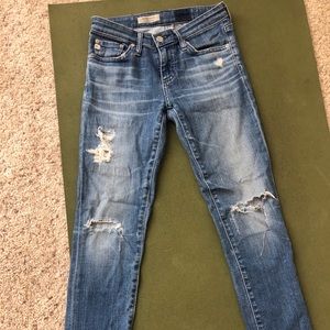 AG Adriano Goldschmied The Stilt Roll Up Jeans